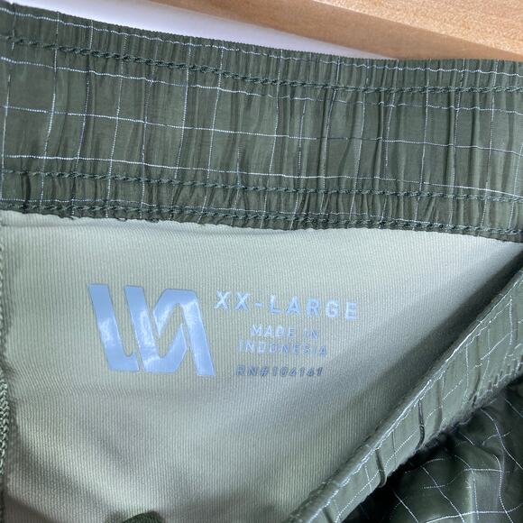 VRST Green Hybrid Run Shorts Mens Running Training Size 2XL - Picture 8 of 10